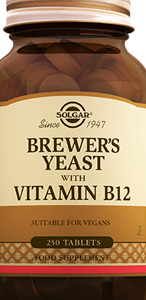 Solgar Brewers Yeast With Vitamin B12